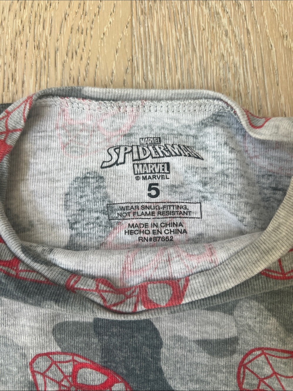 🕷️ 🦸🏻 Size 5 ~ Marvel Spider-Man Pajama Set - Picture 4 of 16